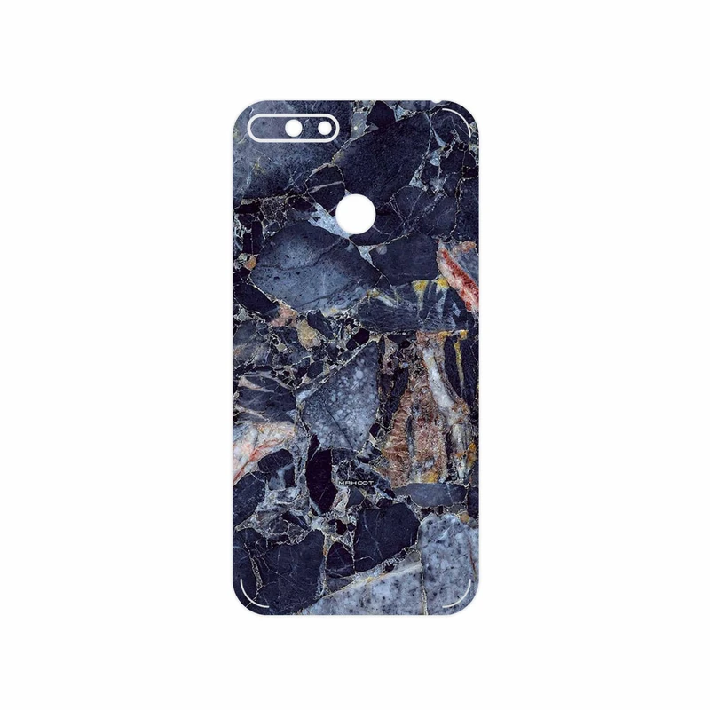 برچسب پوششی ماهوت مدل Broken black marble مناسب برای گوشی موبایل هوآوی Y6 2018