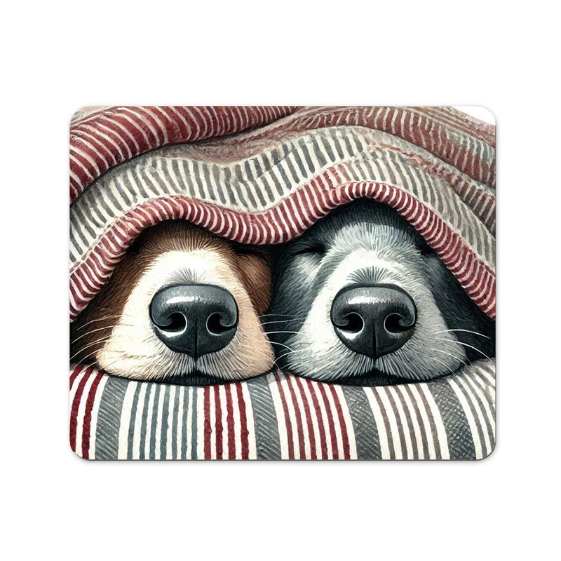 ماوس پد پاد آفرین مدل سگ کیوت کارتونی کد P812 سایز 19*24 سانتی متر