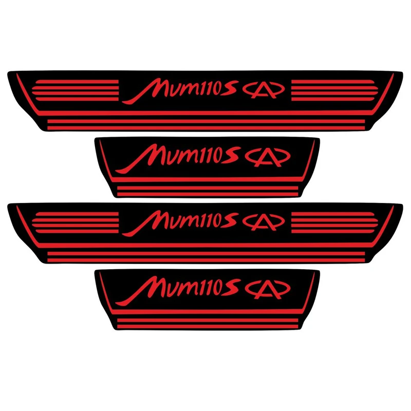  برچسب بدنه خودرو اسپرت غدیر مدل CH RE YA59 A55مناسب برایMVM110Sبسته 4 عددی