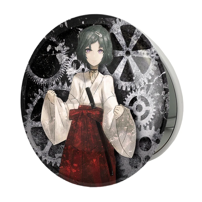 آینه جیبی خندالو طرح روکا انیمه اشتاینز گیت مدل تاشو کد 17511 