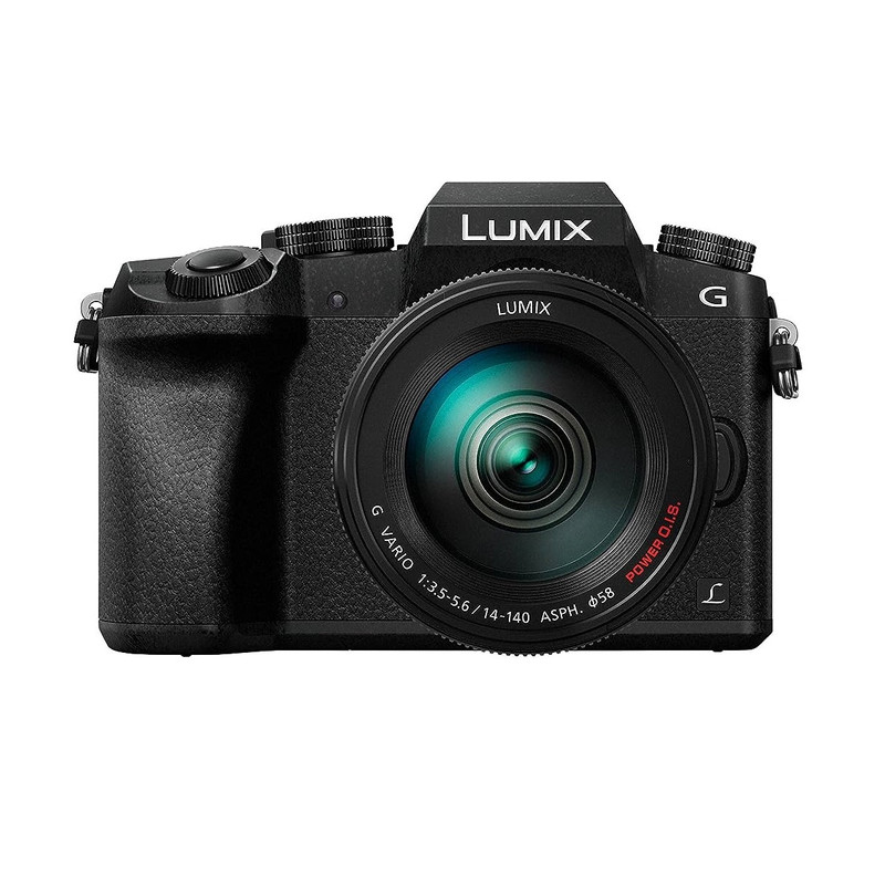 دوربین دیجیتال بدون آینه لومیکس مدل G7 بهمراه لنز 140-14 میلی متری