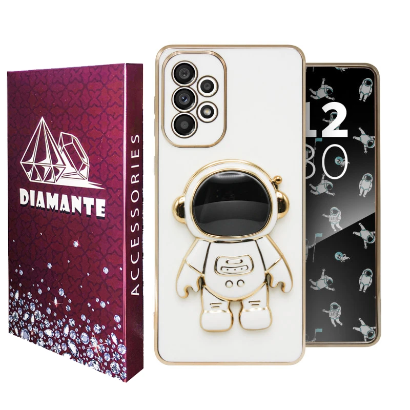 کاور دیامانته مدل Spazio Ros مناسب برای گوشی موبایل سامسونگ Galaxy A33 4G / 5G