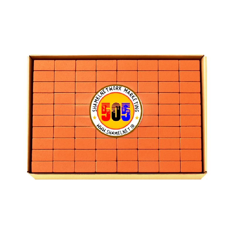 ساختنی 80 تکه آجر مینیاتوری 505 مدل خانه سازی و ماکت سازی کد Bx-80-L