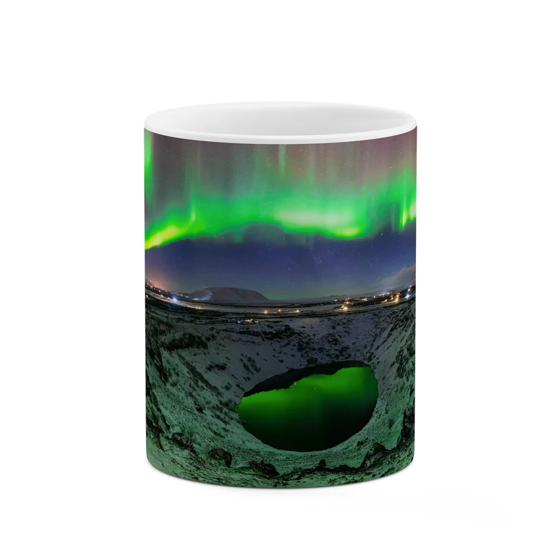 ماگ کاکتی طرح شفق قطبی کد mgp10259