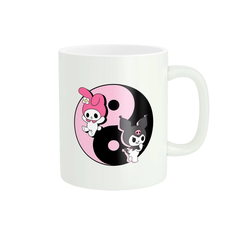 ماگ پادآفرین مدل کارتون کرومی و مای ملودی Kuromi کد PM3608