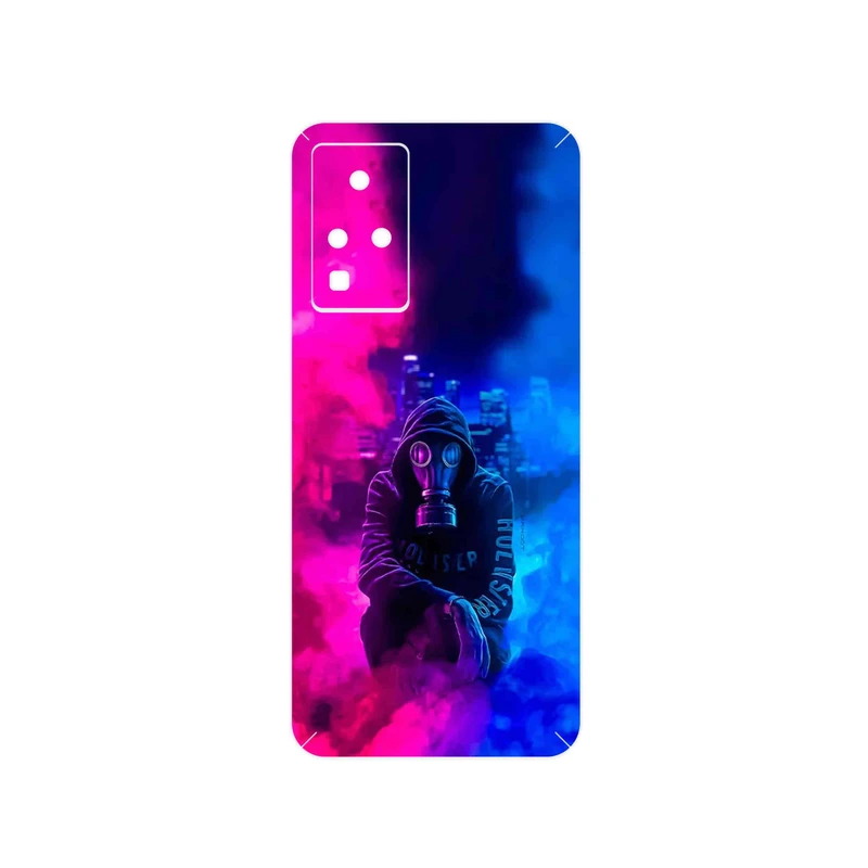 برچسب پوششی ماهوت مدل Smoke Rainbow Digital Art 2 مناسب برای گوشی موبایل اینفینیکس Zero X