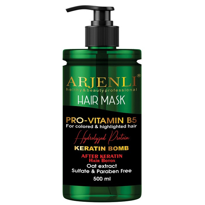 ماسک مو ارجنلی مدل پرو ویتامین حجم 500 میلی لیتر