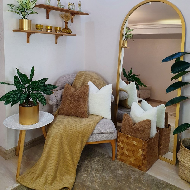 شال مبل ایکیان هوم مدل تدی سایز 190x210 سانتی متر