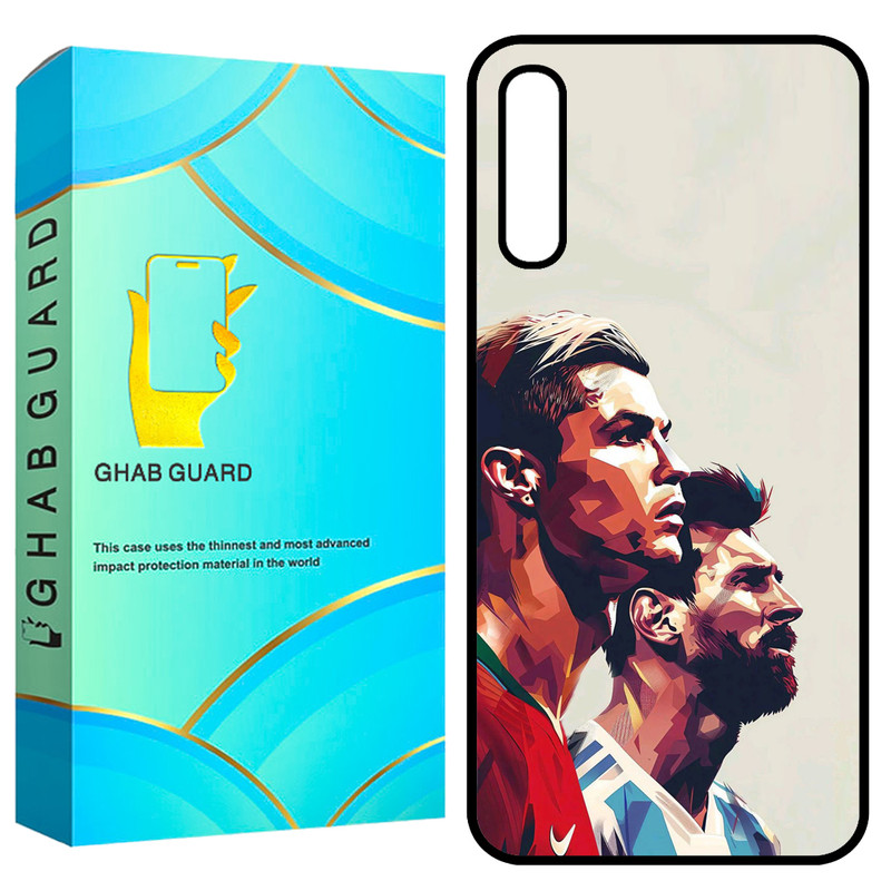 کاور قاب گارد طرح رونالدو و مسی مدل GCHPA50 مناسب برای گوشی موبایل سامسونگ Galaxy A50 / A50s / A30s