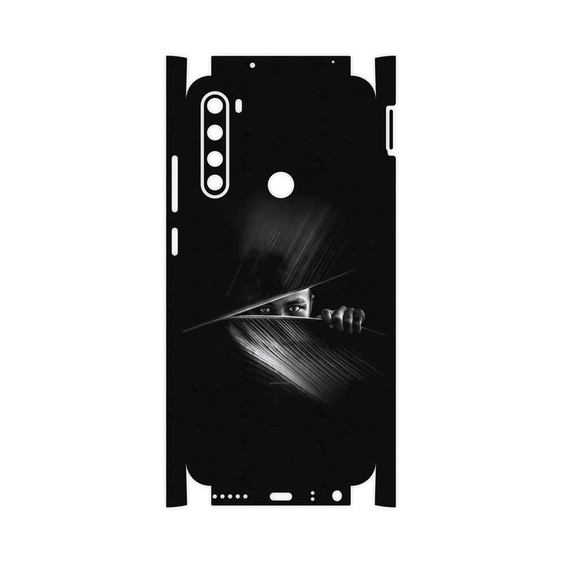برچسب پوششی ماهوت مدل Black Portrait-FullSkin مناسب برای گوشی موبایل شیائومی Redmi Note 8