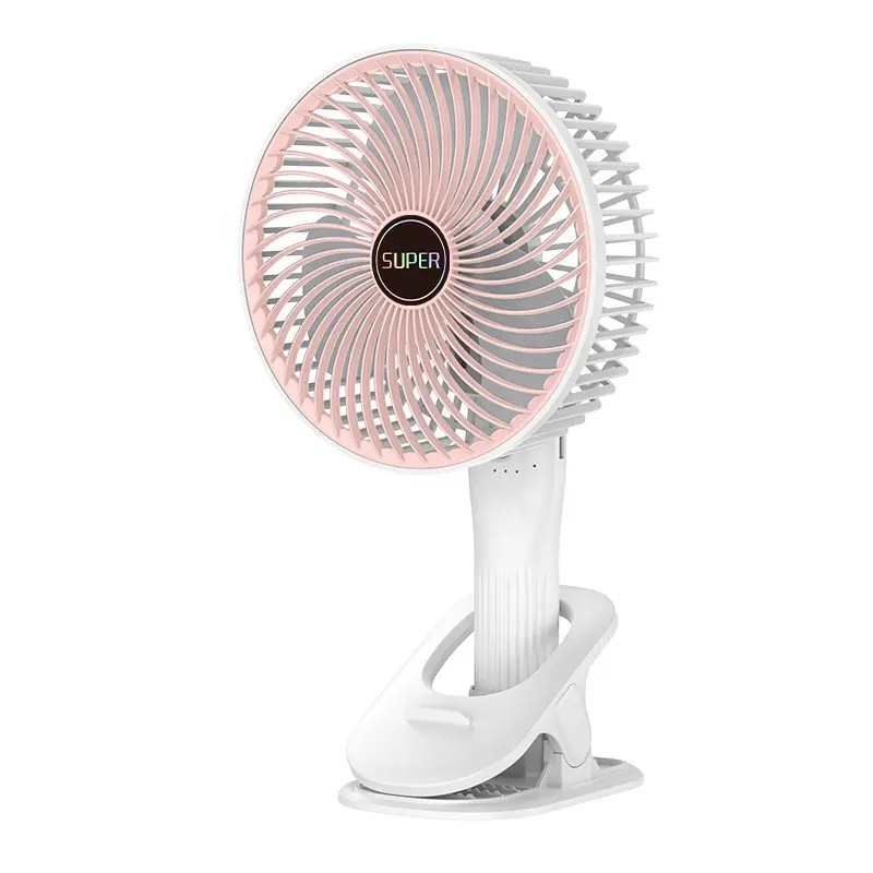 پنکه شارژی مدل Circulation Clamp Fan ظرفیت 1200 میلی آمپر ساعت در ارزانترین فروشگاه اینترنتی ایران ارزان