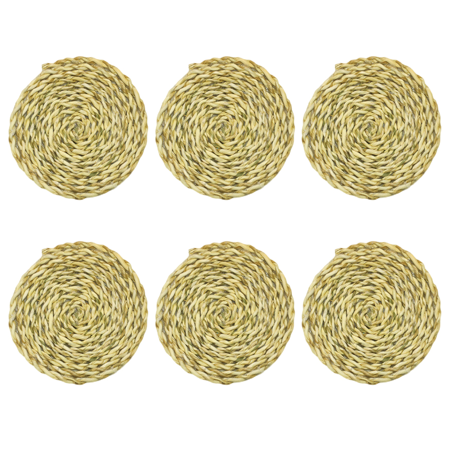زیرلیوانی حصیری کد brfp443 بسته 6 عددی