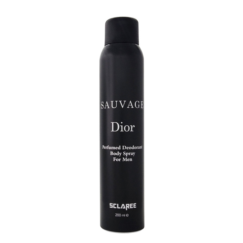 اسپری بدن مردانه اسکلاره مدل Sauvage Dior حجم 200 میلی لیتر