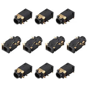 جک هدفون 3.5 میلی متر استریو مدل 6Pin.PJ-311D/PJ-342B بسته 10 عددی
