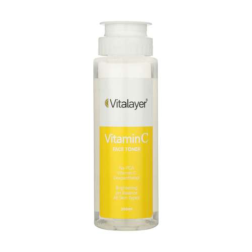 تونر پاک کننده صورت ویتالیر مدل Vitamin C حجم 200 میلی لیتر