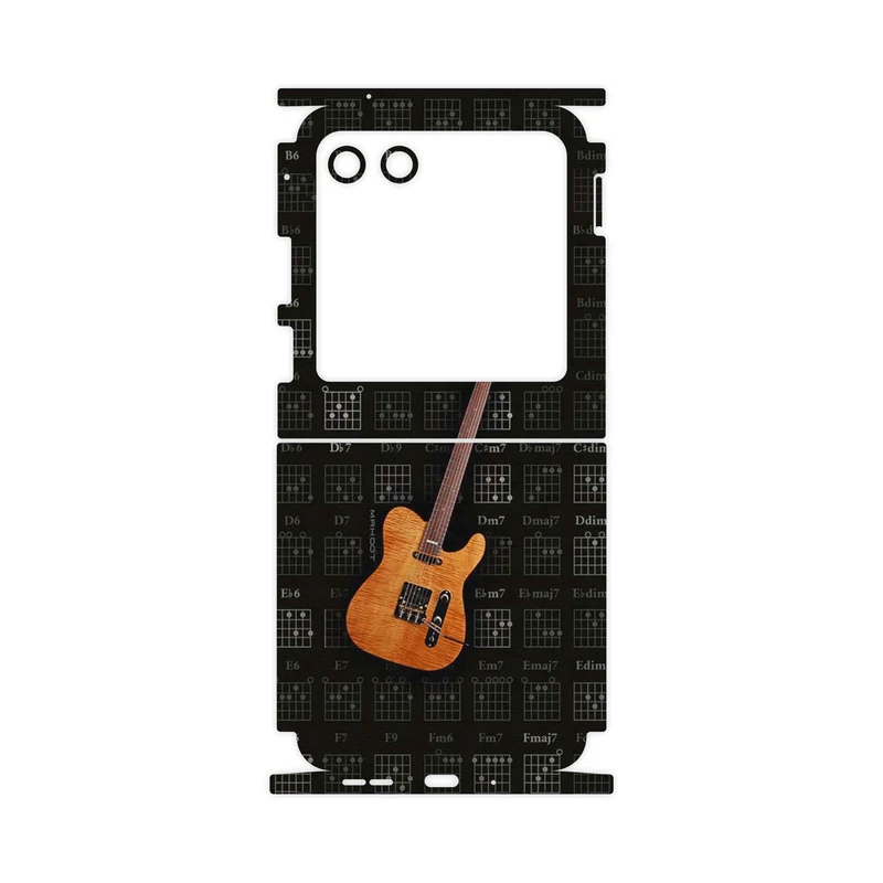 برچسب پوششی ماهوت مدل Guitar_Instrument-FullSkin مناسب برای گوشی موبایل موتورولا Razr 40 Ultra