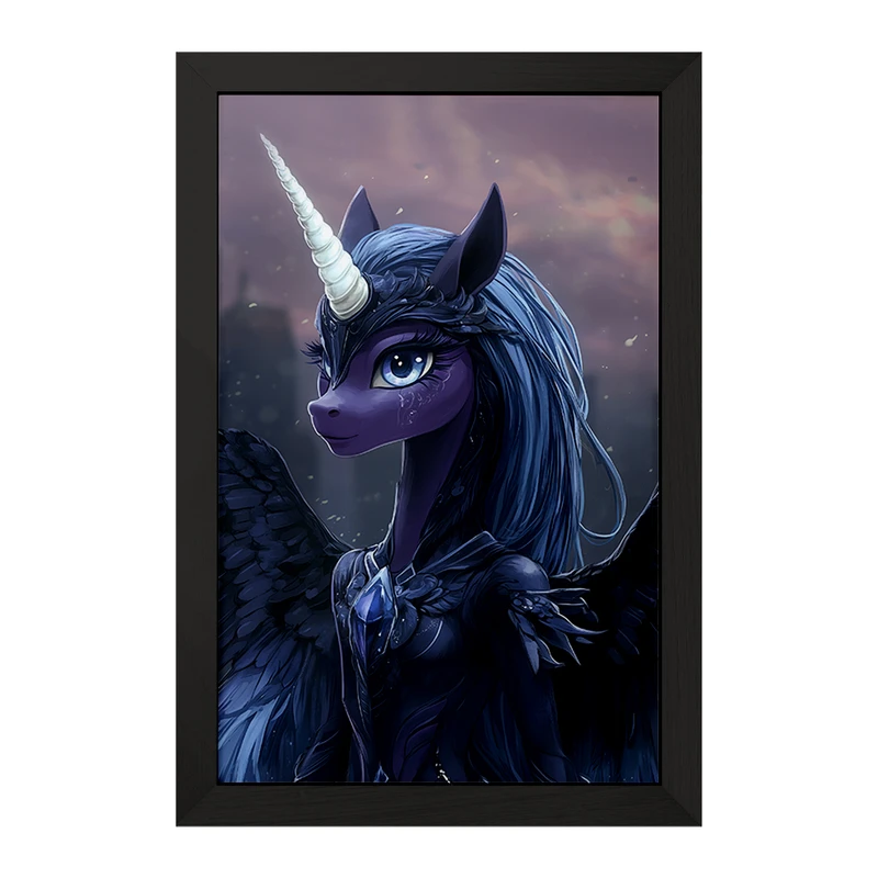 تابلو خندالو مدل اسب تک شاخ کد F6100