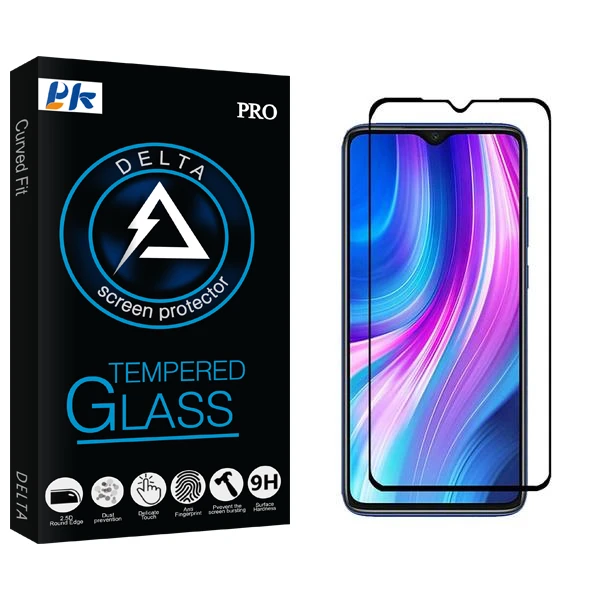 محافظ صفحه نمایش سرامیکی پی کی مدل Delta مناسب برای گوشی موبایل شیائومی Redmi Note 8 Pro