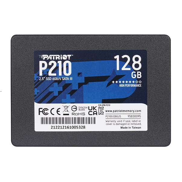 اس اس دی اینترنال پتریوت مدل P210 ظرفیت 128 گیگابایت اس اس دی اینترنال پتریوت مدل P210 ظرفیت 128 گیگابایت