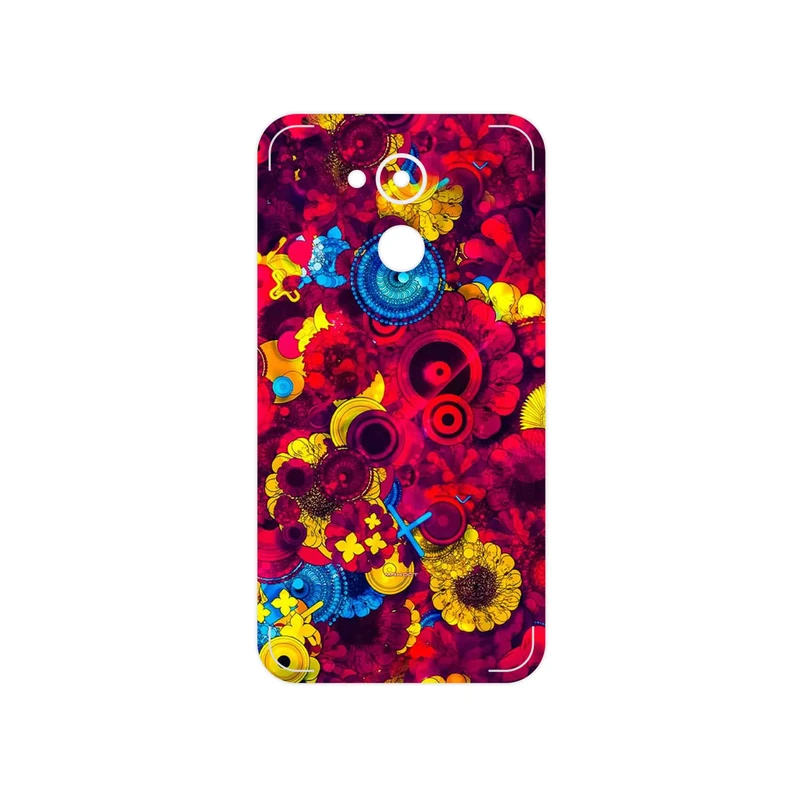 برچسب پوششی ماهوت مدل Vector Flower Garden Digital Art مناسب برای گوشی موبایل آنر 5C Pro