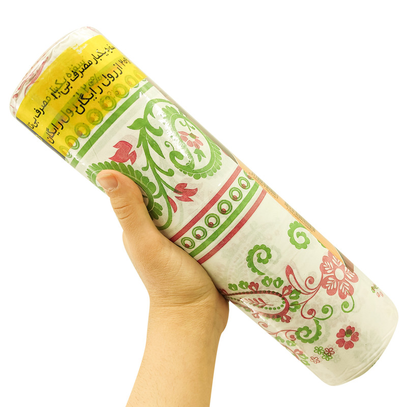 سفره یکبارمصرف بی تا مدل KHAGH-AZterme-h رول 10 متری