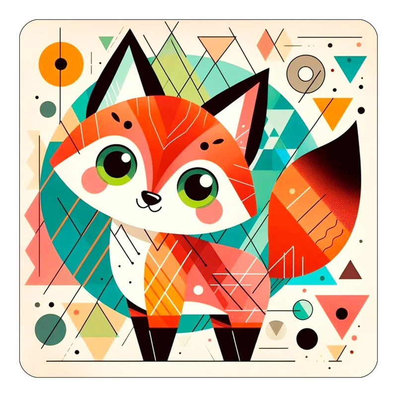 مگنت کاکتی طرح حیوانات رنگی مدل mp25686