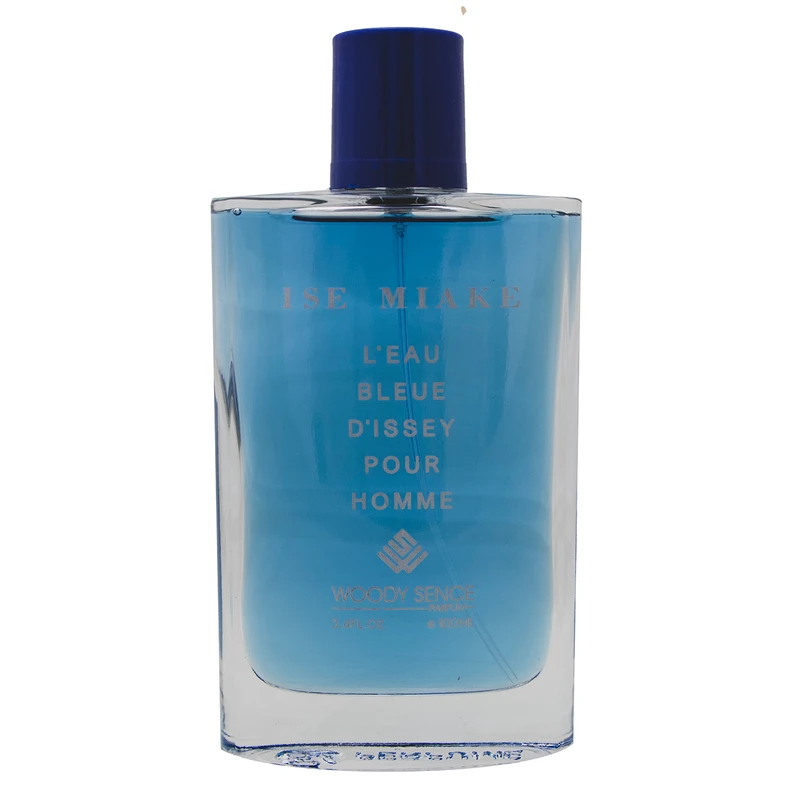 ادو پرفیوم مردانه وودی سنس مدل ISE MIYAKE  LEau Bleue حجم 100 میلی لیتر