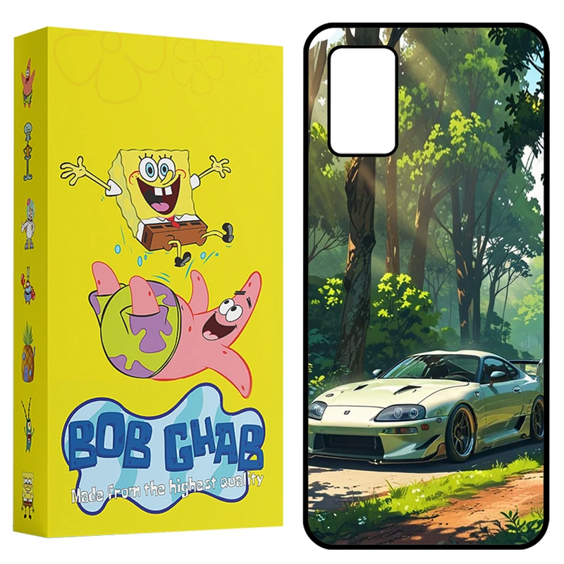 کاور باب قاب طرح ماشین مدل BCPA03S مناسب برای گوشی موبایل سامسونگ Galaxy A02s / M02s / A03s / F02s