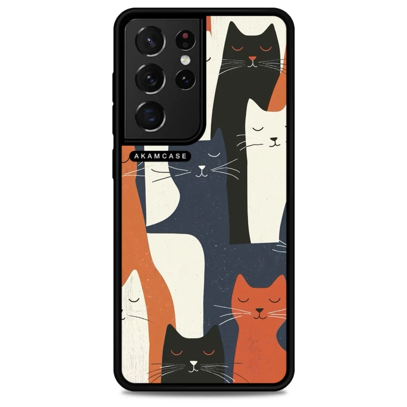 کاور آکام مدل AMC-WSGS21U-CATS-26 مناسب برای گوشی موبایل سامسونگ Galaxy S21 Ultra