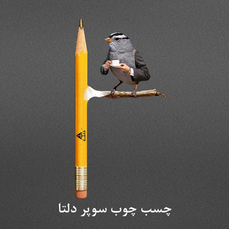 چسب چوب دلتا مدل سوپر  وزن 800 گرم