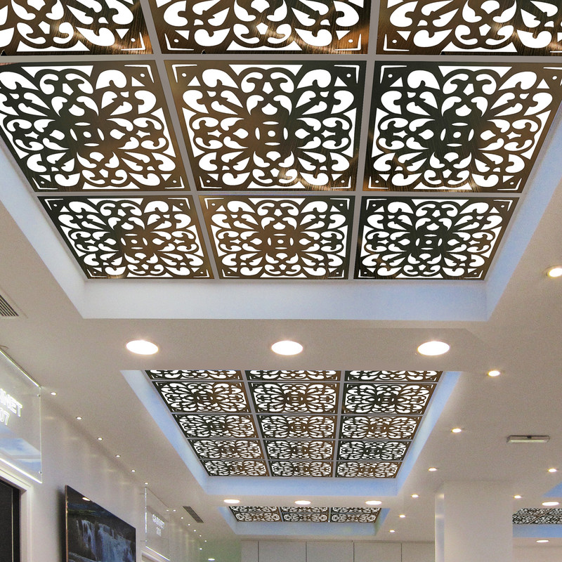 تایل سقفی آسمان مجازی بنی دکو مدل MC31 اندازه 60x60 سانتی متر مجموعه 4 عددی تایل سقفی آسمان مجازی بنی دکو مدل MC31 اندازه 60x60 سانتی متر مجموعه 4 عددی