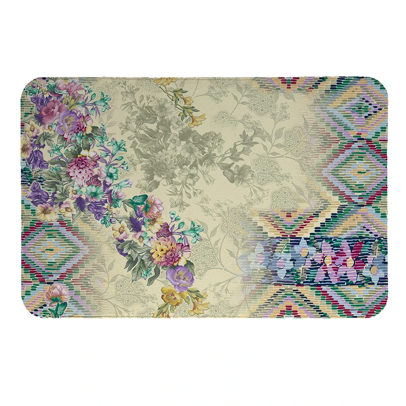 پادری طرح گل کد 5704 سایز 50 × 70 سانتی متر