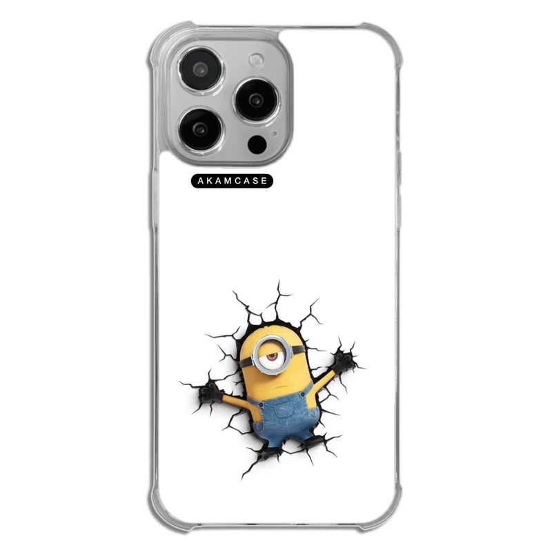 کاور آکام مدل AMC-WTA14PROMAX-MINIONS12 مناسب برای گوشی موبایل اپل iPhone 14 Pro Max