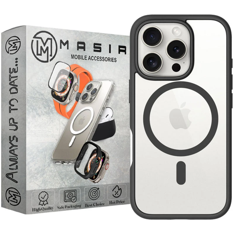 کاور مسیر مدل Silicone Magnetic Magsafe مناسب برای گوشی موبایل اپل Iphone 16 Pro Max