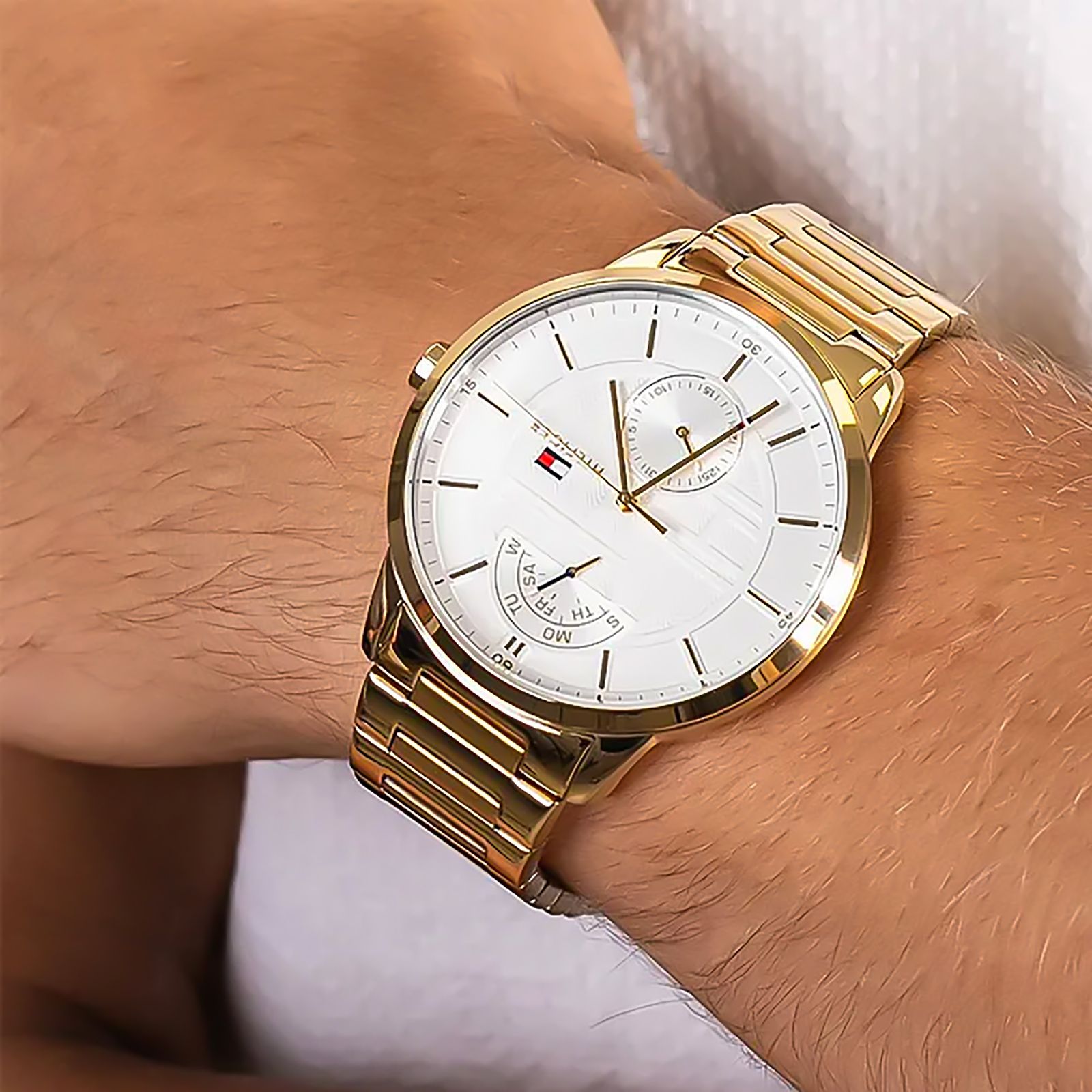 ساعت مچی عقربه‌ای کوارتز مردانه تامی هیلفیگر مدل 1791609 -  - 2