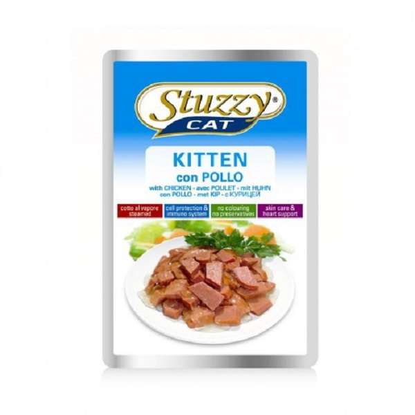 پوچ بچه گربه استوزی مدل Chicken وزن 100 گرم 