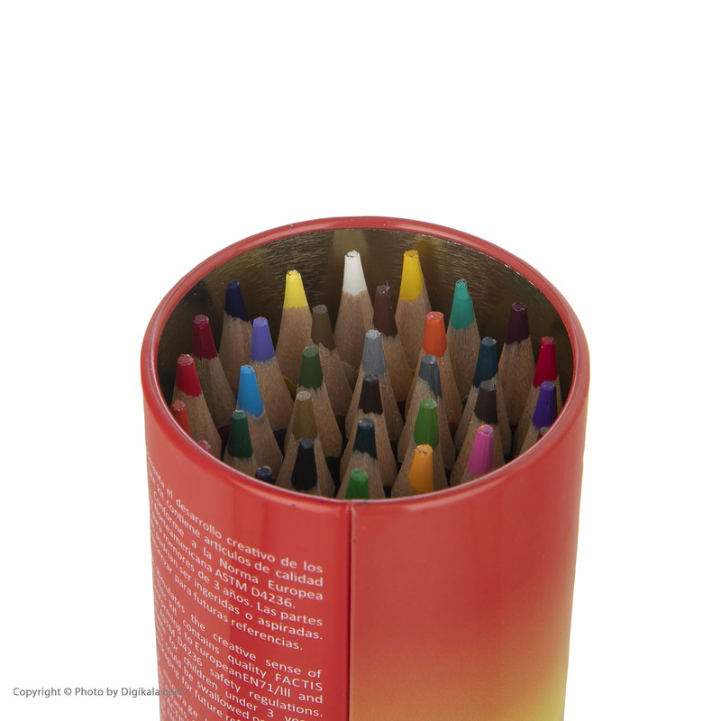 مداد رنگی 36 رنگ فکتیس طرح پرنده کد F071121036