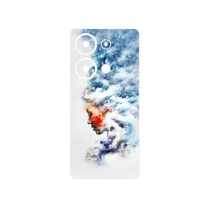 MAHOOT Women and the Cloud Digital Art Cover Sticker for Xiaomi Redmi Note 13 Pro 4G