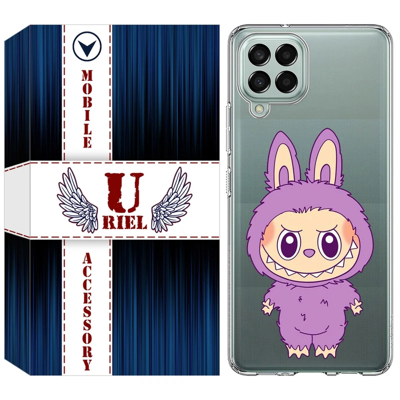 کاور یوریل مدل Clear کد 150 طرح لبوبو Labubu مناسب برای گوشی موبایل سامسونگ Galaxy M33