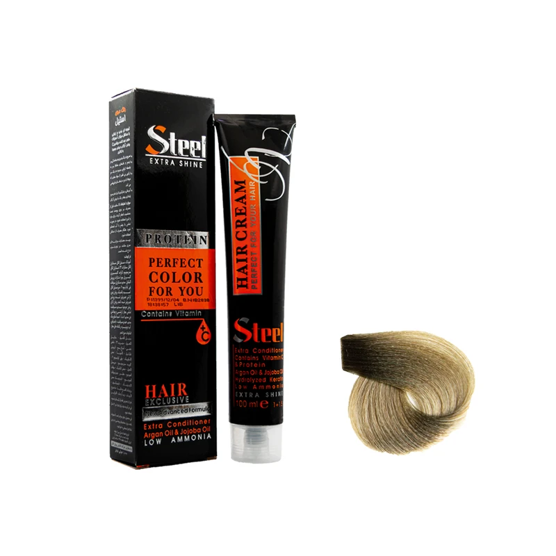 رنگ مو استیل مدل Professional شماره 9.33 حجم 100میلی لیتر رنگ بلوند زیتونی خیلی روشن قوی