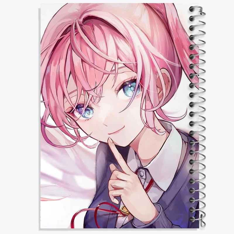 دفتر مشق 50 برگ خندالو مدل شیکیموری سان انیمه شیکیموری کد 15846