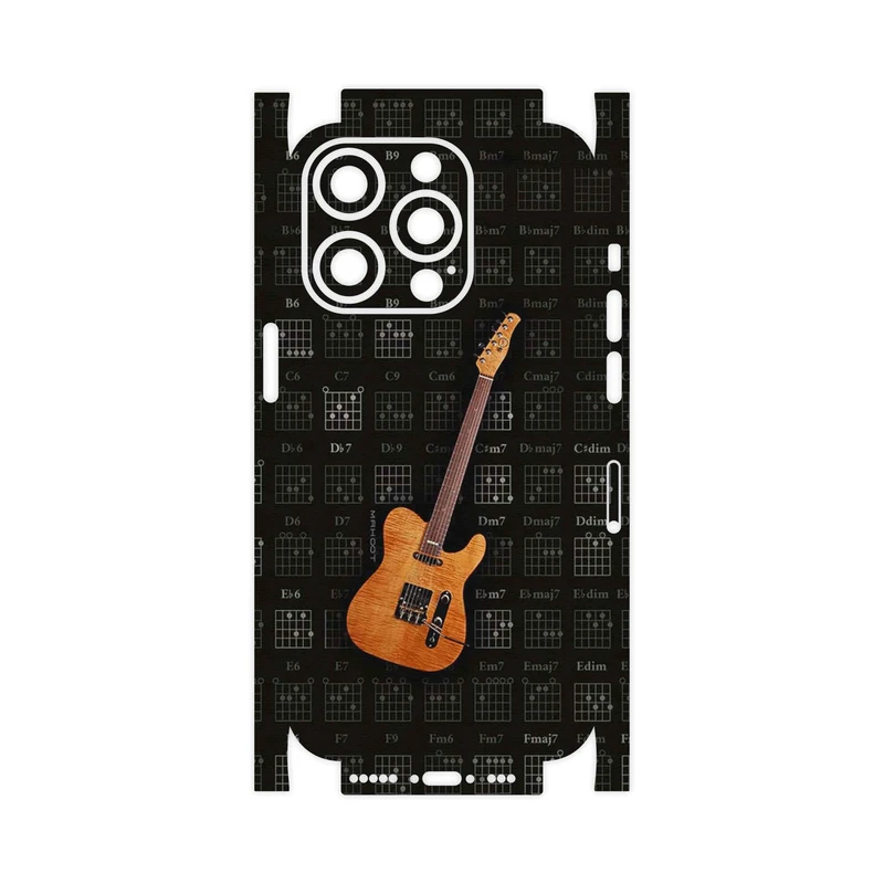 برچسب پوششی ماهوت مدل Guitar_Instrument-FullSkin مناسب برای گوشی موبایل اپل iPhone 14 Pro