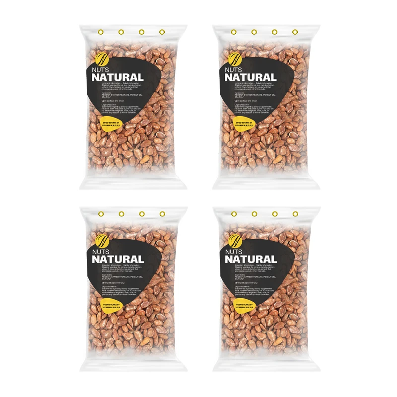 تخمه ژاپنی شور نچرال - 250 گرم بسته 4 عددی 