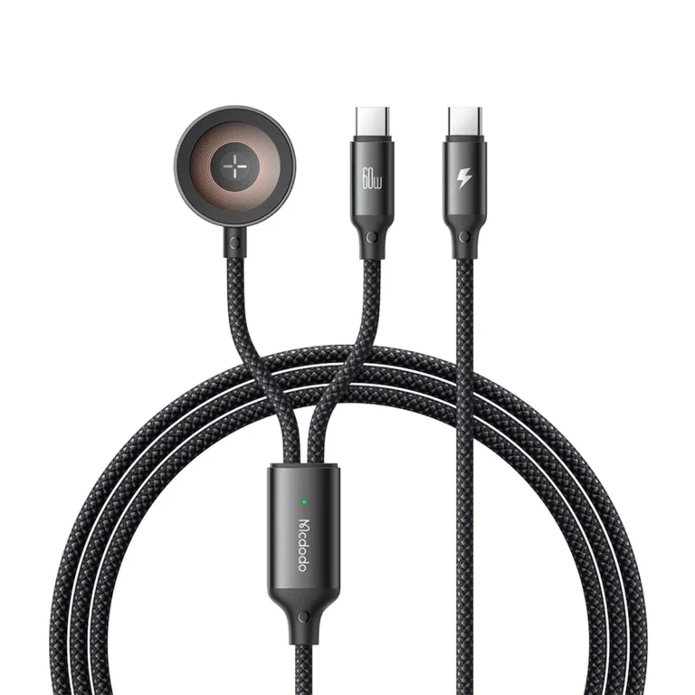 کابل تبدیل USB-C به A.W Charger / USB-C مک دودو مدل CA-220 طول 1.2 متر