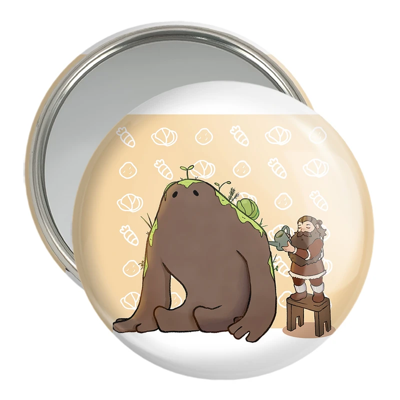 آینه جیبی خندالو مدل سنشی انیمه خوشمزه در سیاه چال کد 35891