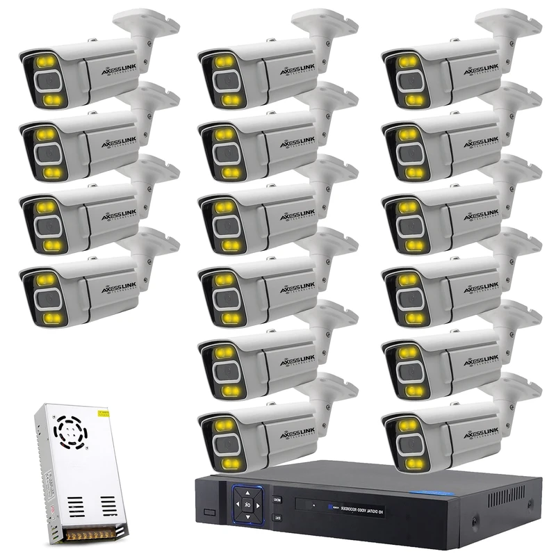 سیستم امنیتی مدل FULL KIT AHD 16 ECONOMIC - AXESSLINK