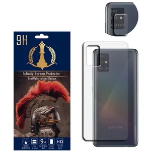 Infinity A71 camera lens protector for SAMSUNG GALAXY A71 with back protector