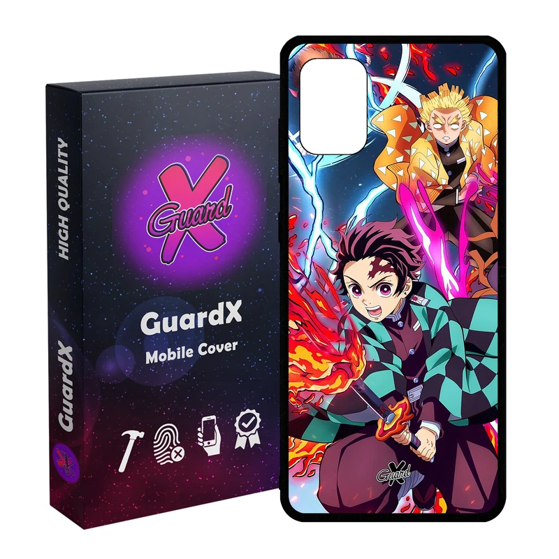 کاور گارد ایکس طرح Demon Slayer Anime مدل Glass10548 مناسب برای گوشی موبایل سامسونگ Galaxy A31