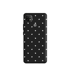 کاور طرح  قلب سفید کد y8872 مناسب برای گوشی موبایل شیائومی  Redmi 9C