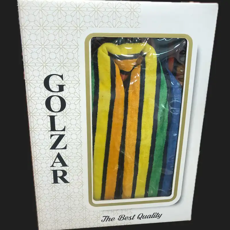 حوله پالتویی گلزار مدل الوان سایز 125